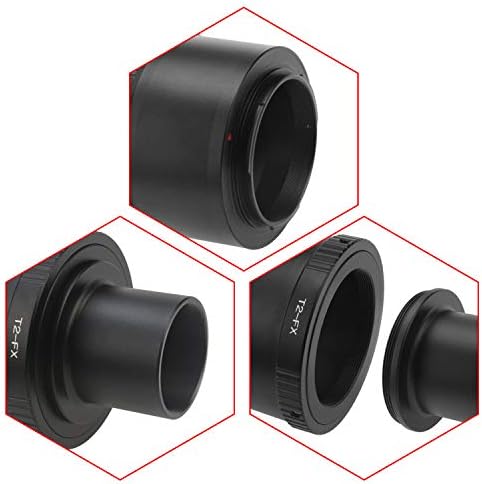 Lente T2 T2 para Fuji FX Adaptador de câmera de montagem e adaptador de telescópio M42 a 1,25 -parafuso universal para x-t1 x-a1 x-e2 x-m1 x-e1 x-pro1