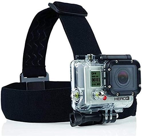 Navitech 8-in-1 Action Camera Accessories Combo Kit-Compatível com a câmera de ação Denver Act-1303