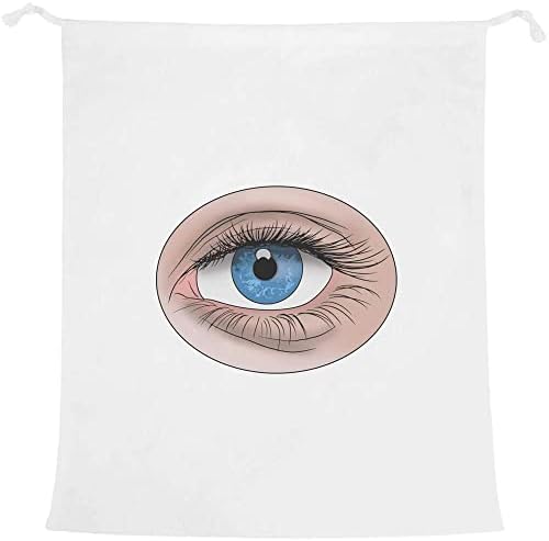 Azeeda 'Open Blue Eye' Laundry/Lavagem/Bolsa de Armazenamento