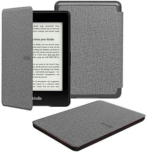 Para 6 Kindle - Capa de tecido leve com despertar/sono automático