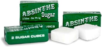 LA FLELUR Goldated Absinthe Plus 10 Sugar Cubes by Bonnecaze Absinthe & Home