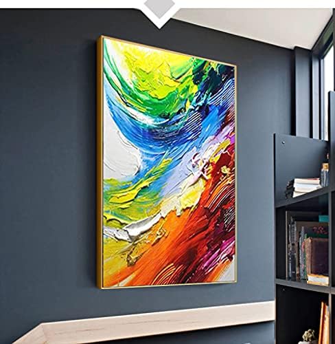 Textura grossa pintada à mão abstrata pintura a óleo Huge Pintura sala de estar grande pintura decorativa