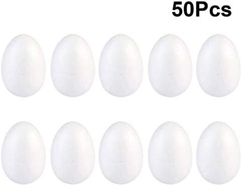 Decoracionas de pretyzoom para salas de casa ovos de espuma arredondos ovos bolas de modelagem de poliestireno Modela formas de espuma Ovos de páscoa Ovos de páscoa artesanato de pásco