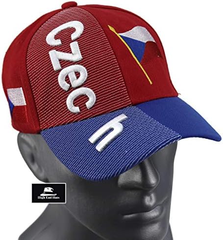Chapéus de ponta “Nações da Europa Hat Collection” 3D Bordável Base de beisebol ajustável