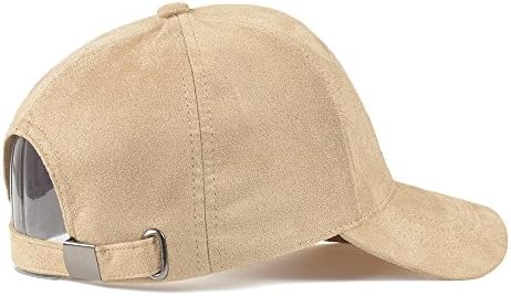 LIXYIT Snapback Caps Faux Leather Suede Baseball Cap mulheres