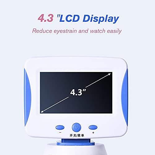 TWDYC 4.3 '' 'Microscópio de TV Laboratório Biológico LAD Educação Digital Eletrônica LED