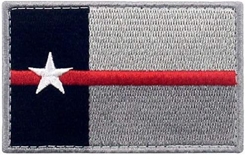 Tactical Tactical Texas Finia fina de linha azul fina bordada Aplique Applique Aplique Aplique Gancho