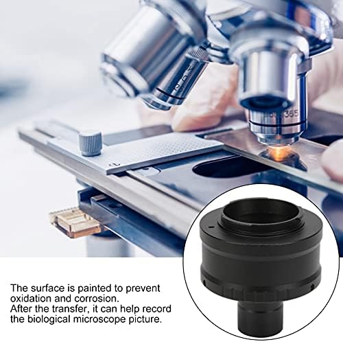 Adaptador de microscópio -NX, adaptador de montagem de microscópio de montagem de 23,2 mm T Adaptador de montagem de montagem 23,2mm Adaptador de telescópio para montagem NX Câmera de montagem