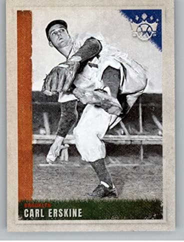 2022 Panini Diamond Kings #14 Carl Erskine Brooklyn Dodgers Baseball Trading Card