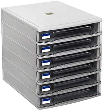 Mylx Arquivo Gabinete/Rack, Desktop, Unidade de Armazenamento Organizador A4 para Office, 5 camadas