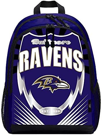 Northwest NFL Baltimore Ravens Backpacking Backpack, cores da equipe, tamanho único