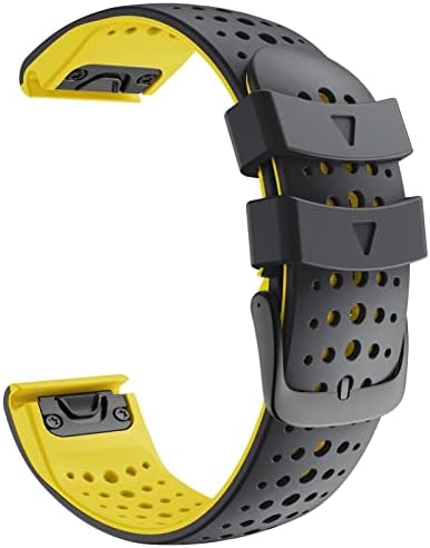 Bandkit 26 22mm Silicone Retwan Watch Band Strap para Garmin Fenix ​​6x 6 Pro 5x 5 Plus 935 D2 3HR Bracelete EasyFit Correa