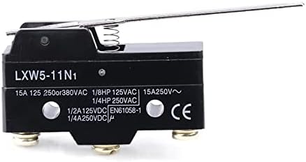 Zthome 1PCS LXW5-11N1 3A Micro limite interruptor de alavanca longa braço spdt snap ação cnc nova