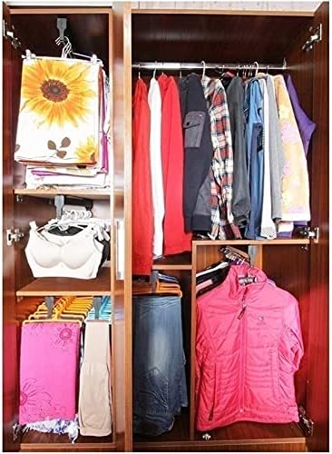 Neochy Secying Racks, Rack de tração de trilho de roupa Pull-out rack/rack de calça, rack de armazenamento de guarda-roupa