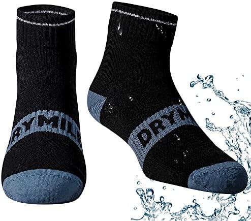 DryMile Attive Waterperperme Meias, corrida respirável, caminhada, meias à prova d'água de inverno para homens e