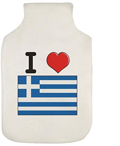 'Eu amo a tampa da garrafa de água quente da Grécia'