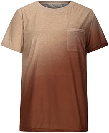 Camisa da blusa para mulheres verão outono 2023 Manga curta Crewco de pescoço de pescoço algodão graphic tye tinta casual sr sr