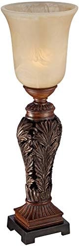 Regency Hill Hill Lumbo de mesa de sotaque tradicional 24 Alto bronze de bronze marrom marrom esculpido