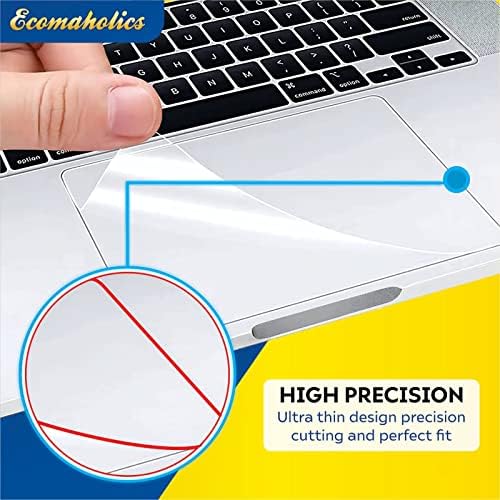 ECOMAHOLICS Laptop Touch Pad Protetor Protector para MSI Pulse GL66 Laptop de 15,6 polegadas, Transparente