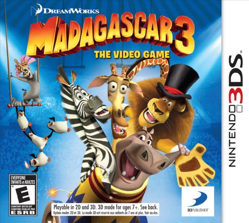Madagascar 3: O videogame - Nintendo 3DS