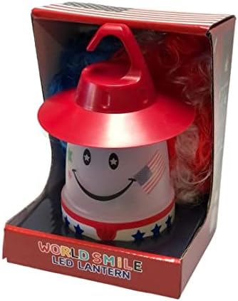 Time Concept Smile Led Lantern - EUA - lanterna portátil de acampamento à noite para crianças