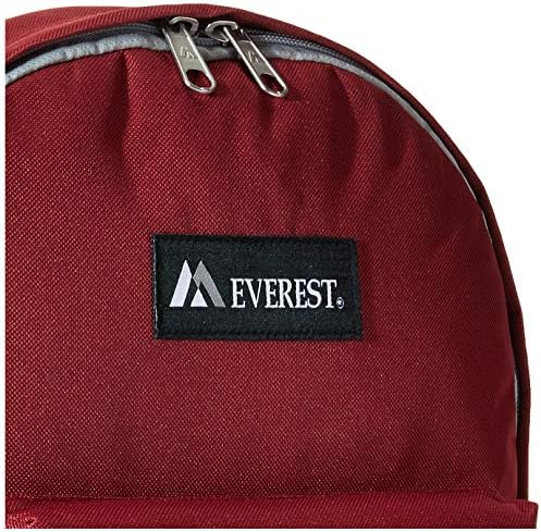 Mochila básica do Everest, Borgonha, tamanho único