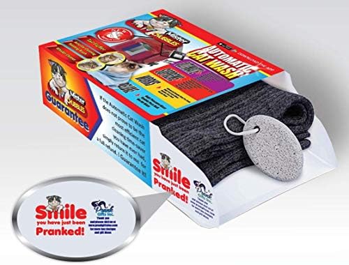 Prank Gift Boxes, Inc. Sr. Chubbles Auto Cat Wash! Caixa de brincadeira para adultos ou crianças! Caixa de