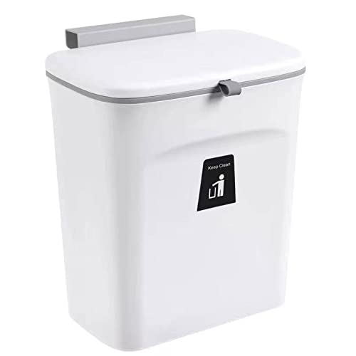 Lata de lixo de abcel, lixo de cozinha lata de parede lixo lixo lata de lata com tampa lixo bin cozinha porta porta pendurada lixo lixo lixo reciclagem de lixo de lixo