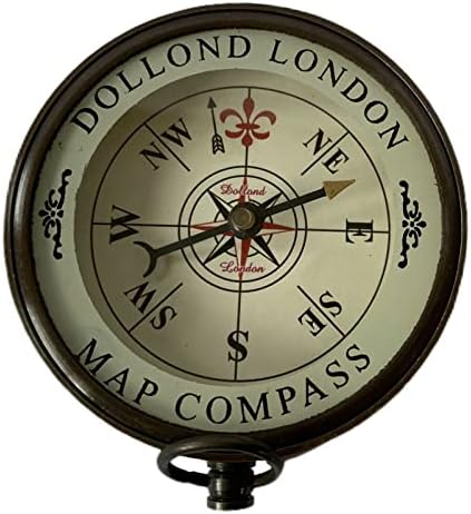 Ak Dollond London Mapa Map Compass retro pirata steampunk navios Melbourne