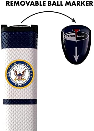 Punto de golfe militar de golfe em equipe Grip com marcador de bola removível, garra larga durável e fácil