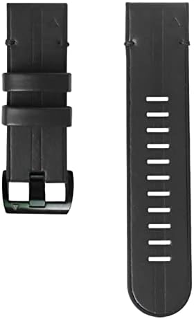 KDEGK Quickfit Watch Strap for Garmin Fenix ​​7 7x 6 6x Pro 5x 5 mais 3HR 935 945 S60 Silicone de couro genuíno Relógio inteligente 22 26mm pulseira