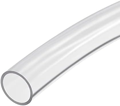 DMIOTECH 19MM ID 24mm OD CLEAR PVC TUBO Flexível Tubos de vinil de mangueira transparente para tubo de água do jardim, tubo de tubo de ar, 4m de comprimento