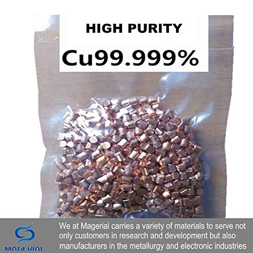 Anncus alta pureza cobre 4n 5n Cu lingot e grãos 99,999% para elemento de pesquisa e desenvolvimento Metal Simple Substance Metal refinado -
