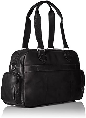 Piel Leather Adventurer Bolht-on-on-on-on-on-satchel, preto, um tamanho único