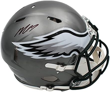 Michael Vick autografou/assinado Philadelphia Speed ​​Authentic Flash NFL Capacete NFL
