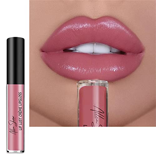 WGUST FIT Make Up Lipstick Lip Glaze Lip Gloss Lipties Lipstick Lipsim Gloss Bloss Blusck Rodoviário de Lipsk Glitters