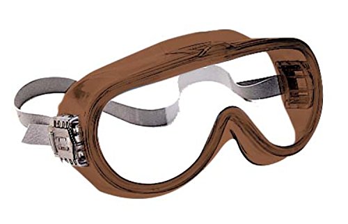 Óculos de segurança Kleenguard V80 MXRV, não ventilados para proteção contra respingos, lente clara, moldura de fumaça, 36 pares / estojo