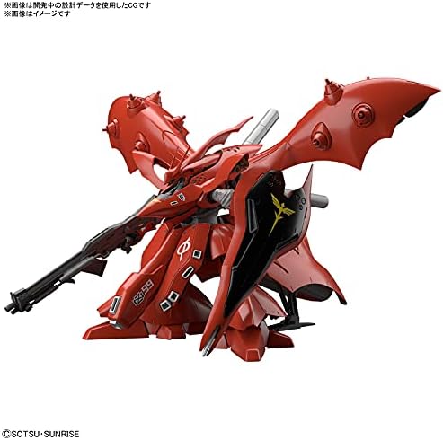 Bandai Hobby - HGUC 1/144 Nightingale, vermelho