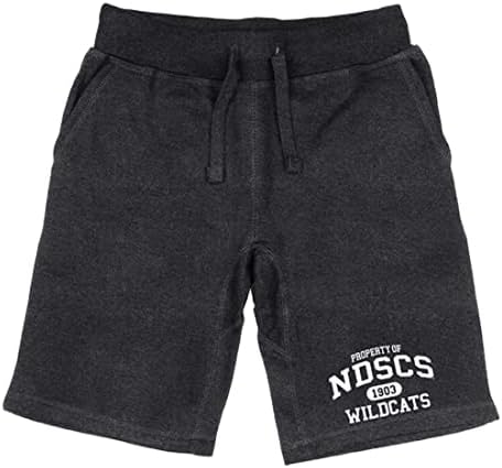 W República NDSCS Wildcats Property College College Fleece Treating Shorts