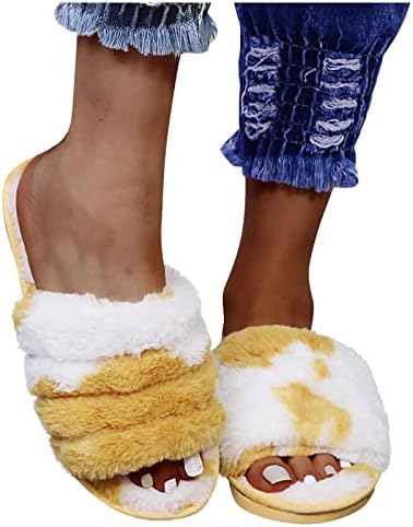 Flippers para mulheres ao ar livre flores de inverno Intdoor Color respirável decorada casa interna chinelos sandálias