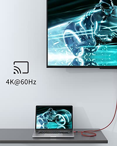 Riitop USB C a C USB 3.2 Cabo [20 Gbps, 6,6ft], cabo de vídeo USB C com marcador eletrônico para monitor