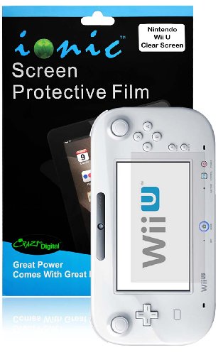 Filme de protetor de tela iônica invisível para a Nintendo Wii U