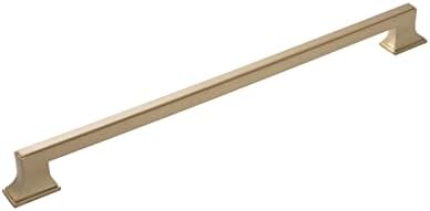 Belwith-Keeler Brownstone Collection Appliance Pull 12 polegadas Centro para Central Champagne Bronze Finish