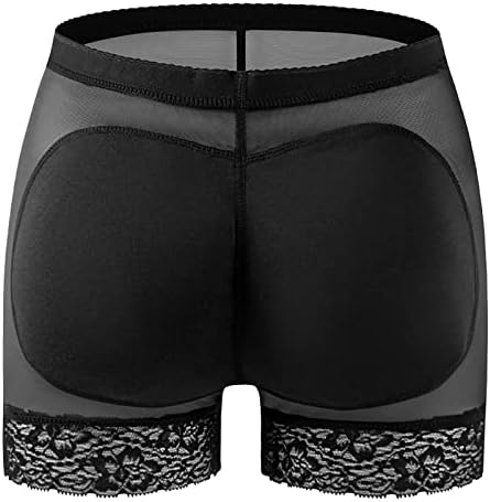 Shorts de energia Shaper do corpo para mulheres sem costura renda a calcinha de calcinha de calça de solteira de booty Cintura de corpete do corpo do corpo