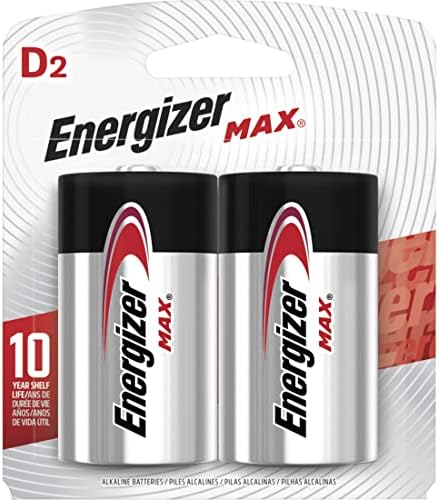 Energizer Premium D Max Alk D-2 Baterias,