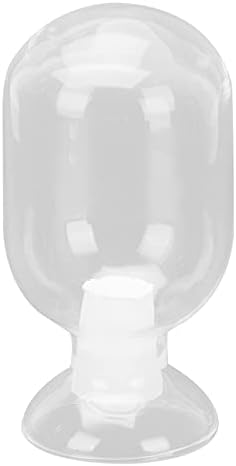 Garrafas de reagente de vidro de boca larga: boca larga graduada em reagente reagente garrafa de vidro garrafa de