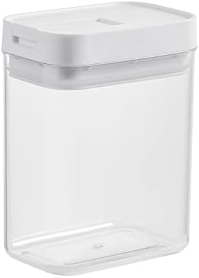 NA Food Box de manutenção de cereais de cozinha Caixas de armazenamento lanches de produtos secos tanque de armazenamento à prova de umidade Tanque de plástico selado 0,5L