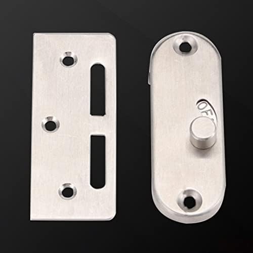 Acessório Fivelelle Lock 1 Kit Durável aço inoxidável Aço A trava da porta da porta Lock Mover Privacy -