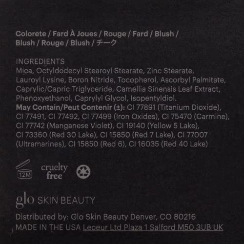Glo Skin Beauty Blush | Alta maquiagem de pigmentos para acentuar as maçãs do rosto e criar um brilho natural e saudável,