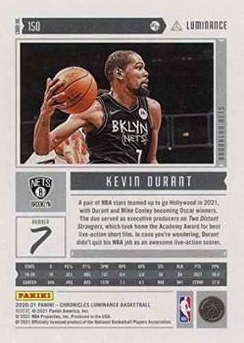 2020-21 Panini Chronicles #150 Kevin Durant Brooklyn Nets NBA Basketball Trading Card